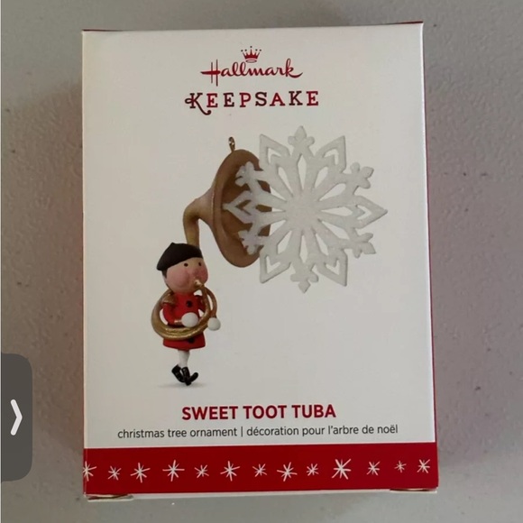 Hallmark Keepsake Ornament Sweet Toot Tuba 2016 Limited Edition BRAND NEW horn - Picture 1 of 5